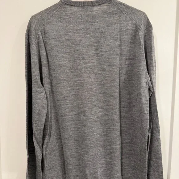 H&M Regular Fit Merino Wool Sweater – Grey – Medium - Picture 2 of 2